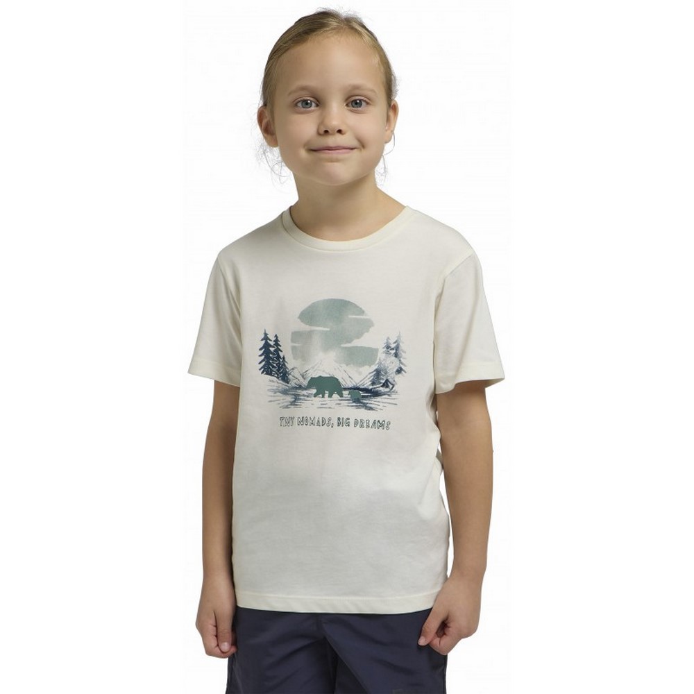 Дитяча футболка Jack Wolfskin GRAPHIC COTTON T KIDS A64185_T0218