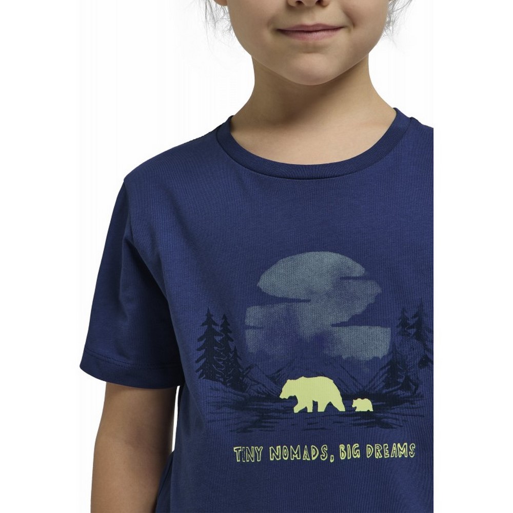 Дитяча футболка Jack Wolfskin GRAPHIC COTTON T KIDS A64185_T0220