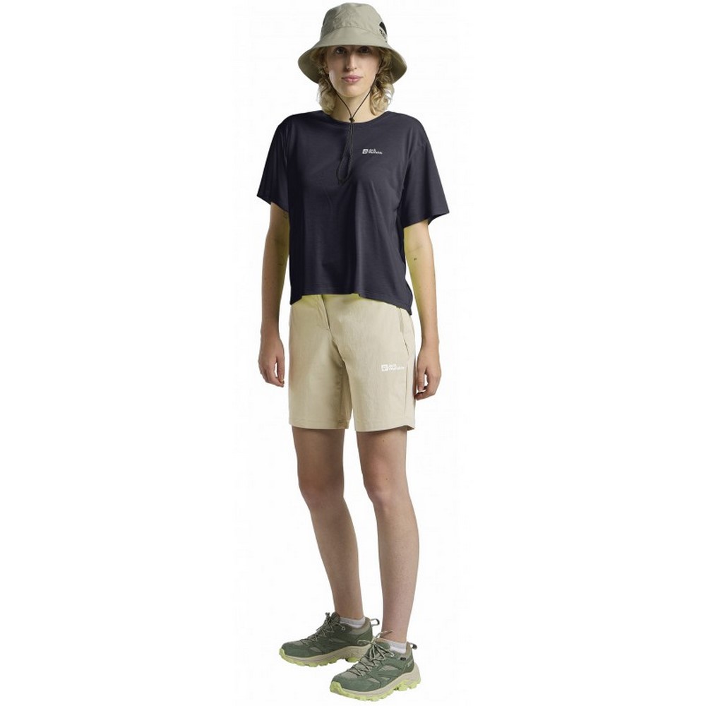 Жіноча футболка Jack Wolfskin VONNAN CROP T W A63932_1388
