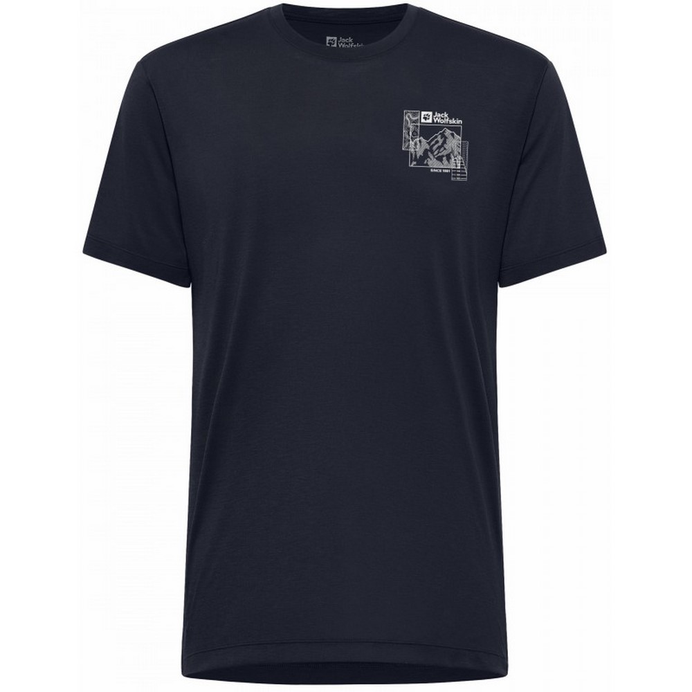 Чоловіча футболка Jack Wolfskin VONNAN GRAPHIC T M A62314_T0242