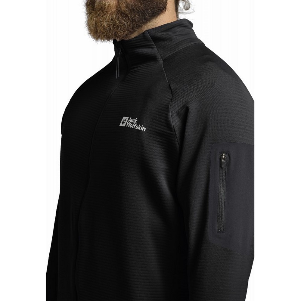 Чоловічій фліс Jack Wolfskin PRELIGHT FZ M A63789_6000
