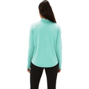 Жіноча футболка ASICS CORE 1/2 ZIP LS TOP 2012D325-400