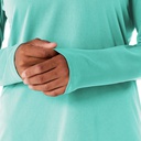 Жіноча футболка ASICS CORE 1/2 ZIP LS TOP 2012D325-400