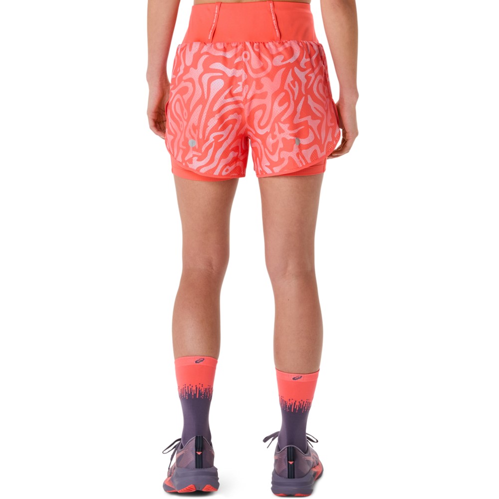 Жіночі шорти ASICS ROAD ALL OVER PRINT 2-N-1 3.5 IN SHORT 2012D077-700