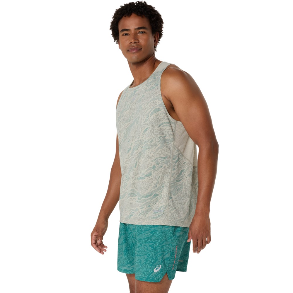 Чоловіча футболка ASICS FUJITRAIL SINGLET 2011C984-020