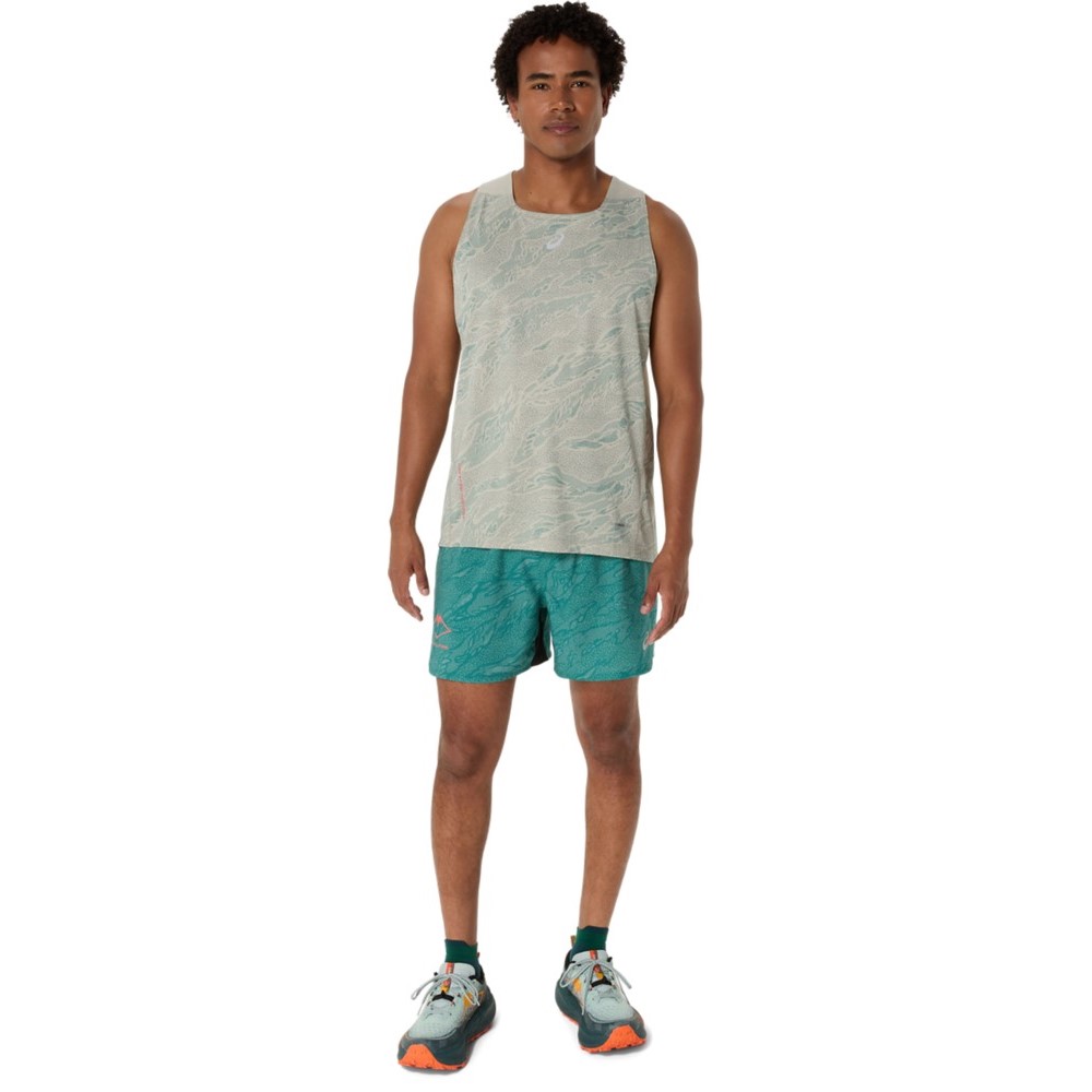 Чоловіча футболка ASICS FUJITRAIL SINGLET 2011C984-020