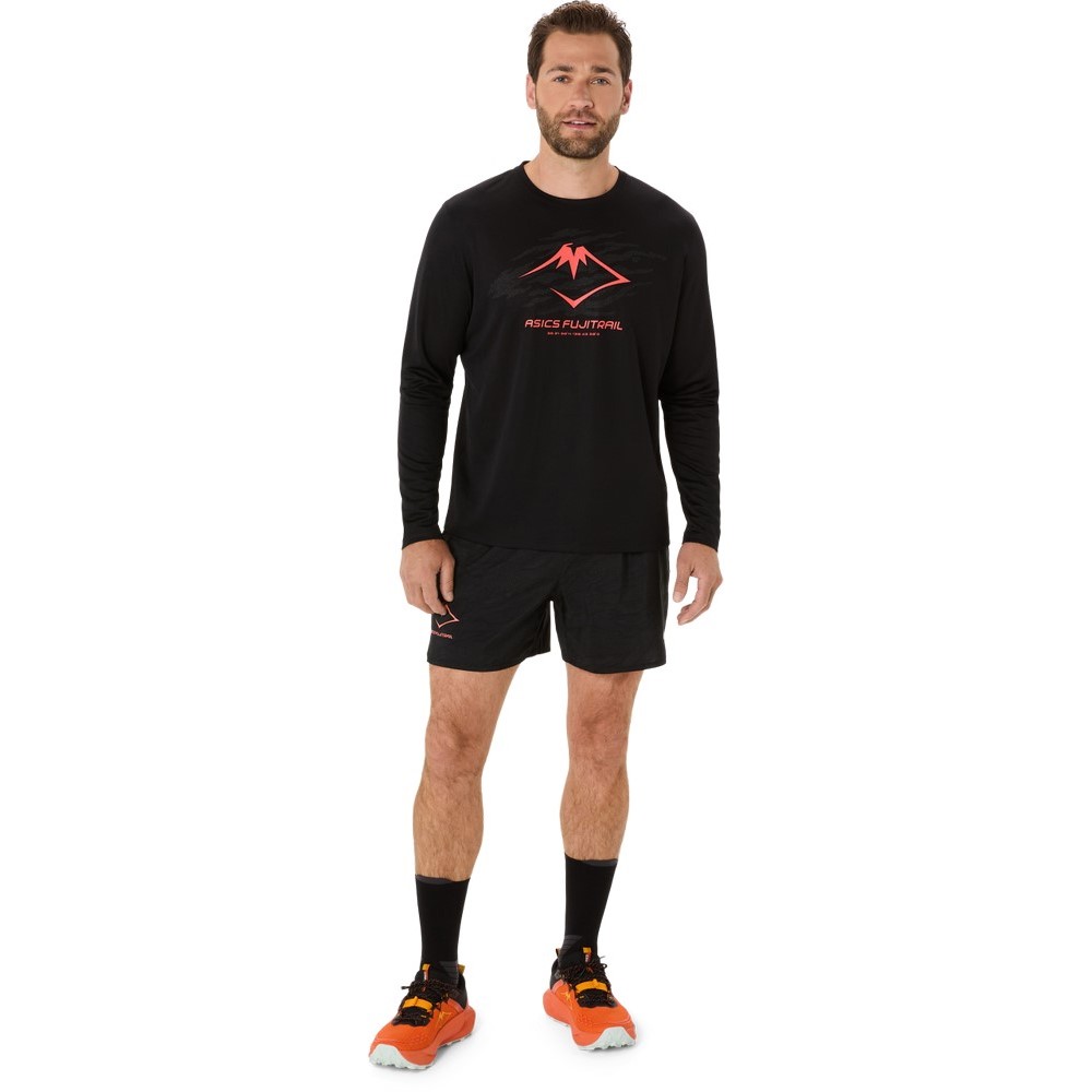 Чоловіча футболка ASICS FUJITRAIL LOGO LS TOP 2011C987-003