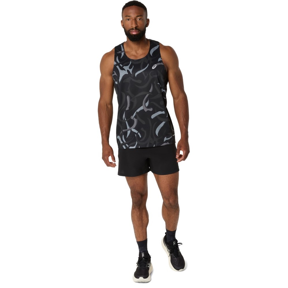 Чоловіча футболка ASICS ROAD ALL OVER PRINT 2011D091-001