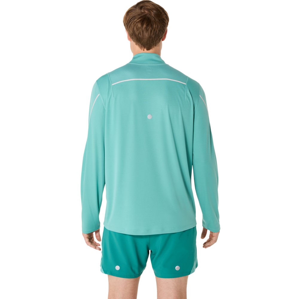 Чоловіча футболка ASICS ROAD LITE-SHOW 1/2 ZIP 2011D094-300