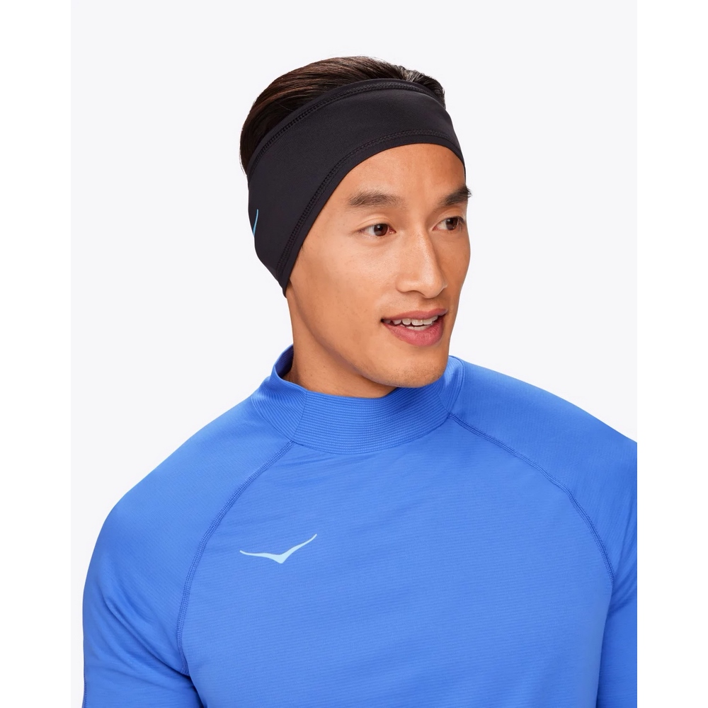 Шапка HOKA ONE ONE COLDSNAP FLEECE HEADBAND 1147315-BLK