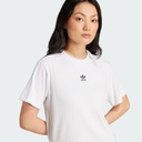 Жіноча футболка Adidas Essentials Wide Rib Originals JD1493
