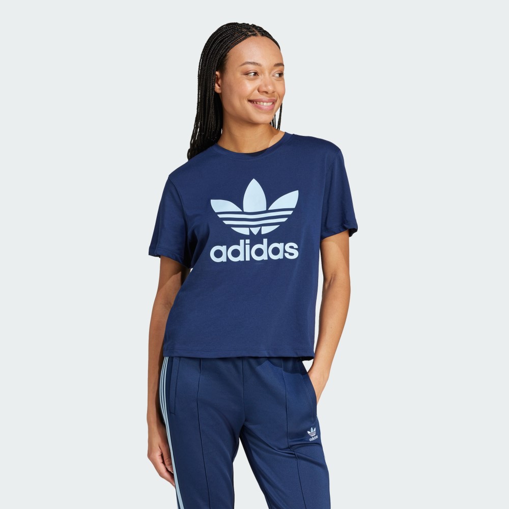 Жіноча футболка Adidas Adicolor Trefoil Boxy Originals JD3144