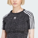 Жіноча футболка Adidas Snakeskin 3-Stripes Baby Originals JI8408