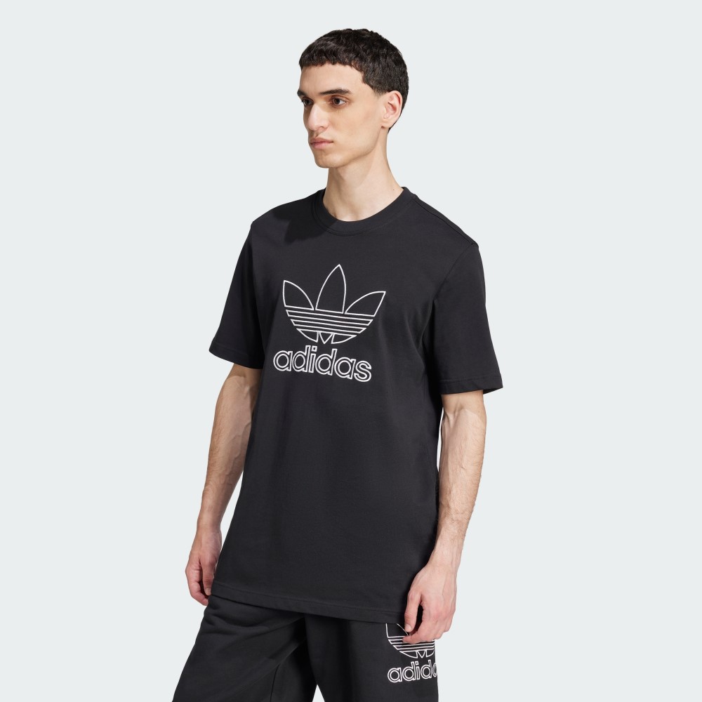 Чоловіча футболка Adidas Adicolor Outline Trefoil Originals JP1088