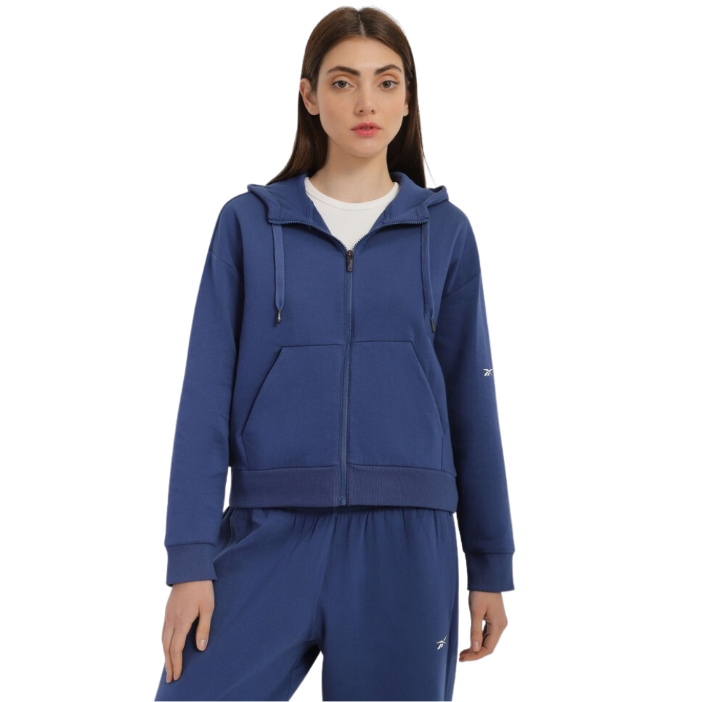 Жіноча толстовка REEBOK TS DREAMBLEND COTTON FZ HN4500