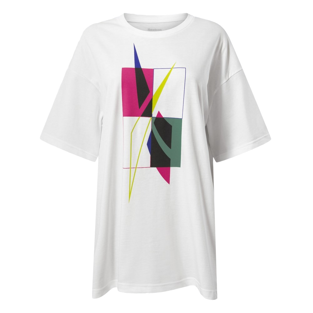 Жіноча футболка Reebok Oversize Vector W H45307