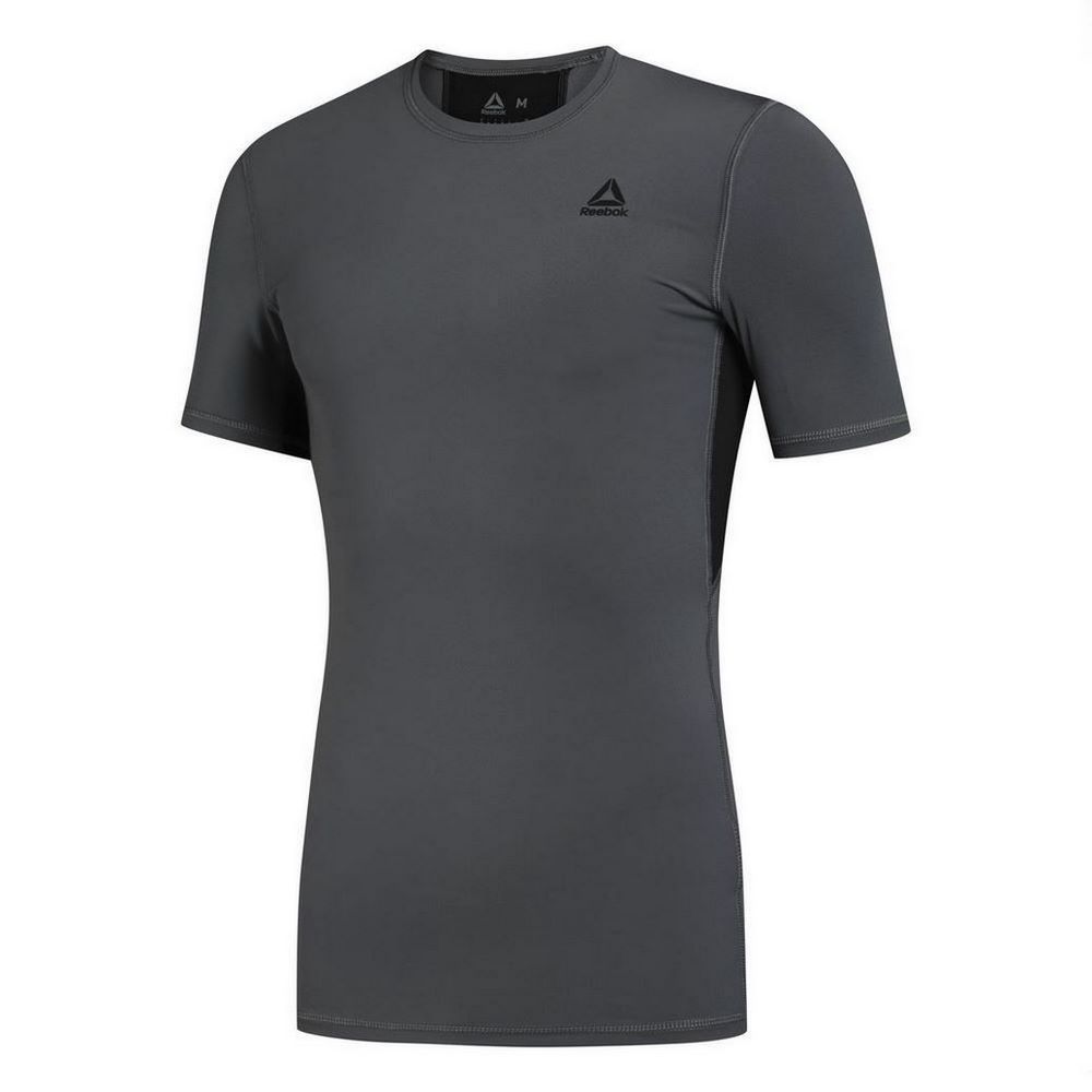 Чоловіча компресійна футболка Reebok WOR LOGO DU2160