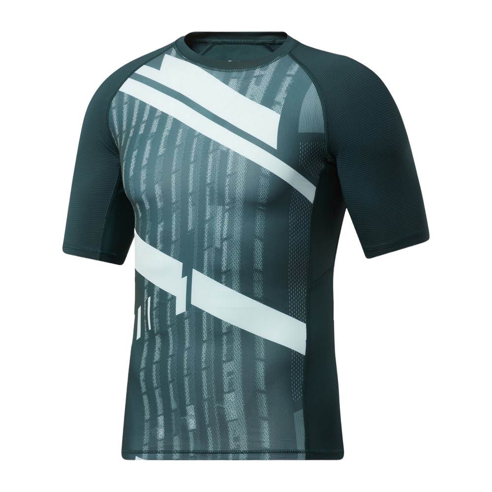 Чоловіча футболка Reebok PRINTED COMPRESSION TOP GL3118