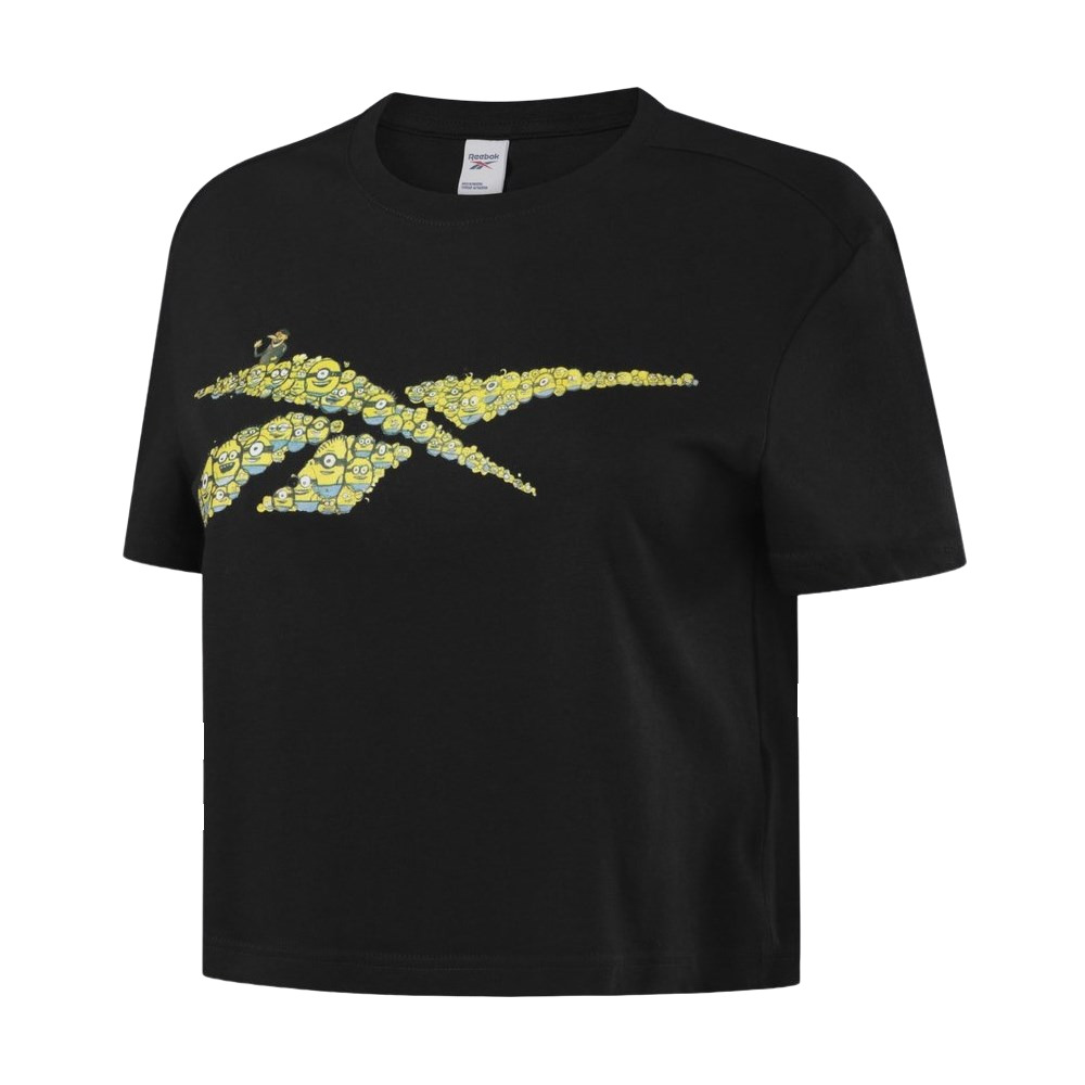 Жіноча футболка Reebok Cropped Minion GL5580