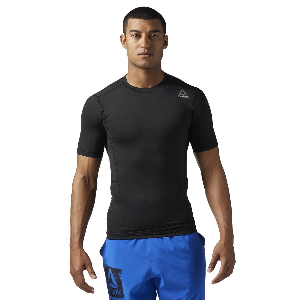 Футболка чоловіча Reebok Workout Ready Short Sleeve Compression Tee BQ5724