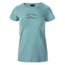 Жіноча футболка HI-TEC LADY VANDRA-DUSTY TURQUOISE