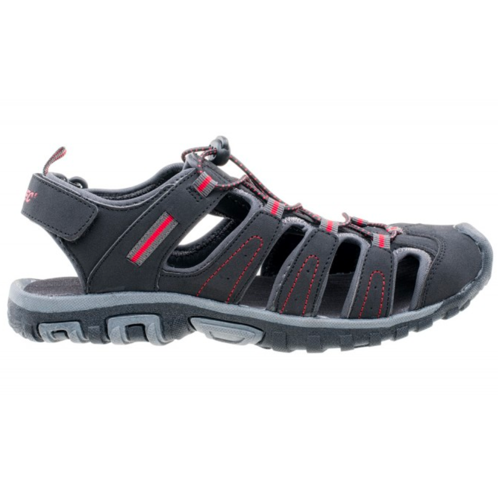 Сандалі чоловічі HI-TEC TIORE-BLACK/DARK GREY/RED