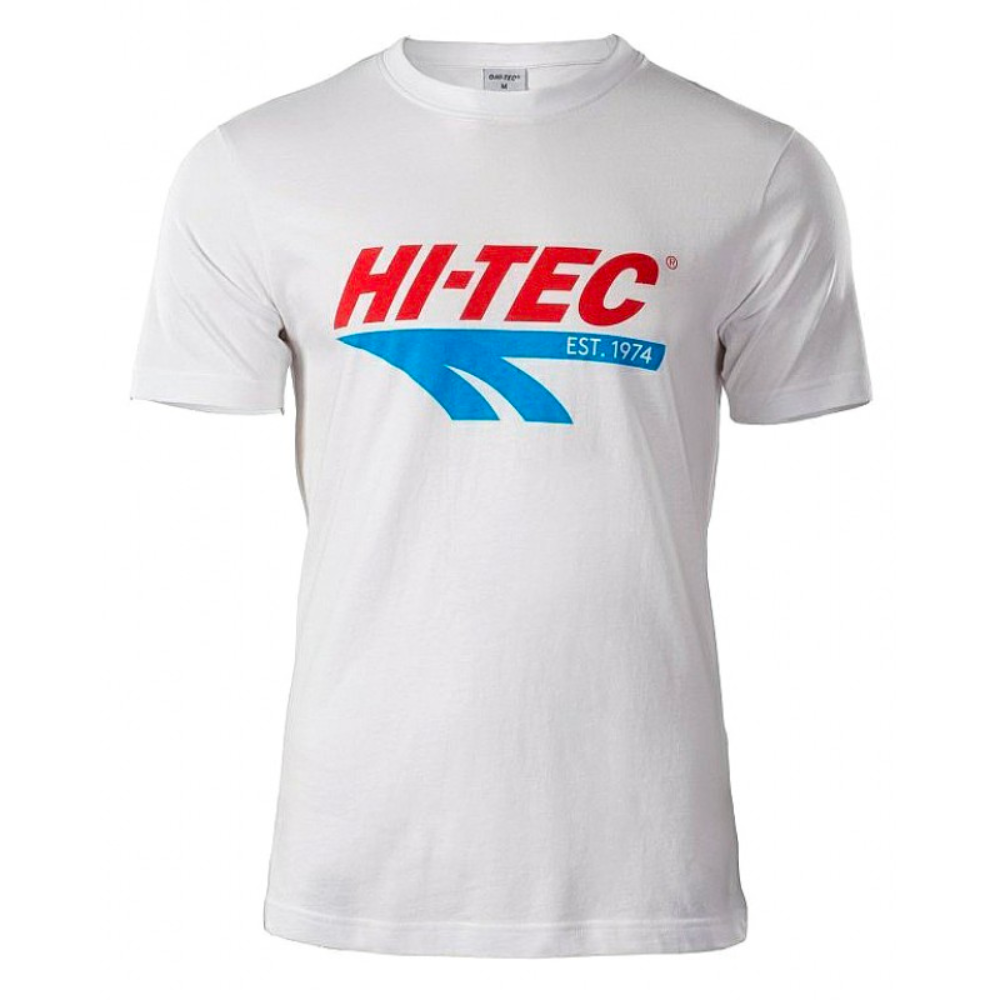 Чоловіча футболка HI-TEC RETRO-WHITE