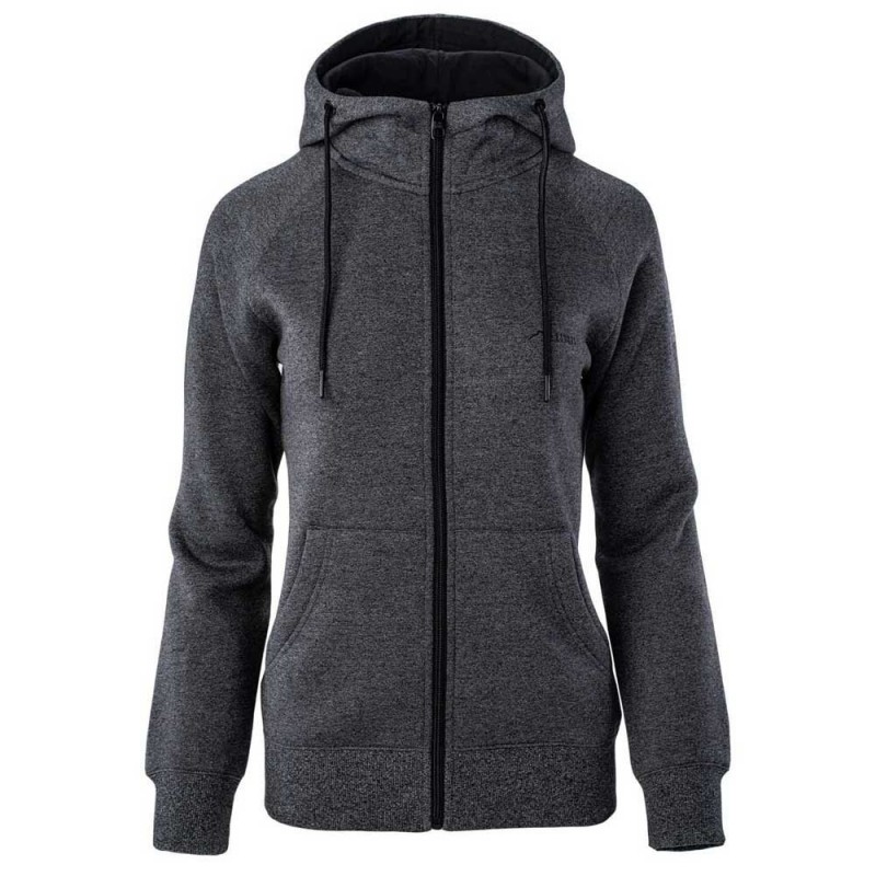 Толстовка ELBRUS CHIANO WOS-DK GREY MELNG/BLK