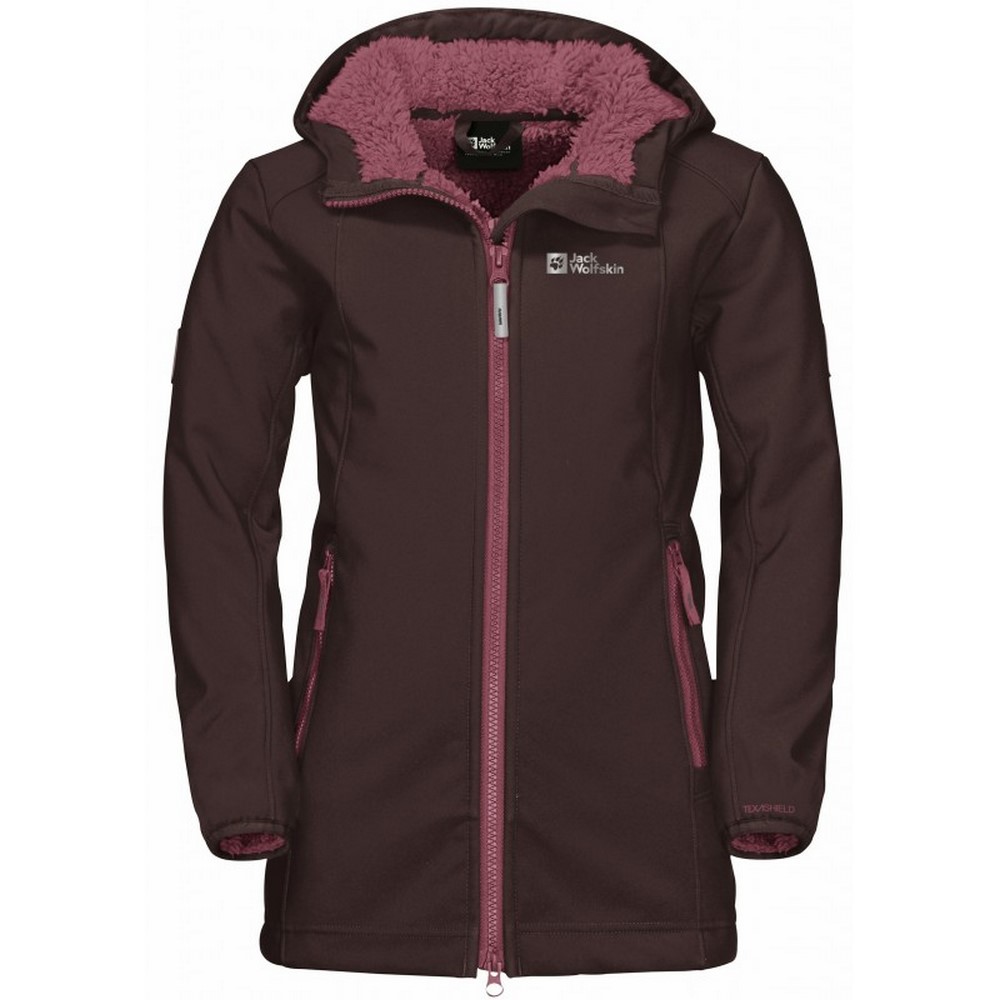 Дитячий шел Jack Wolfskin KISSEKAT COAT GIRLS 1608022_2700