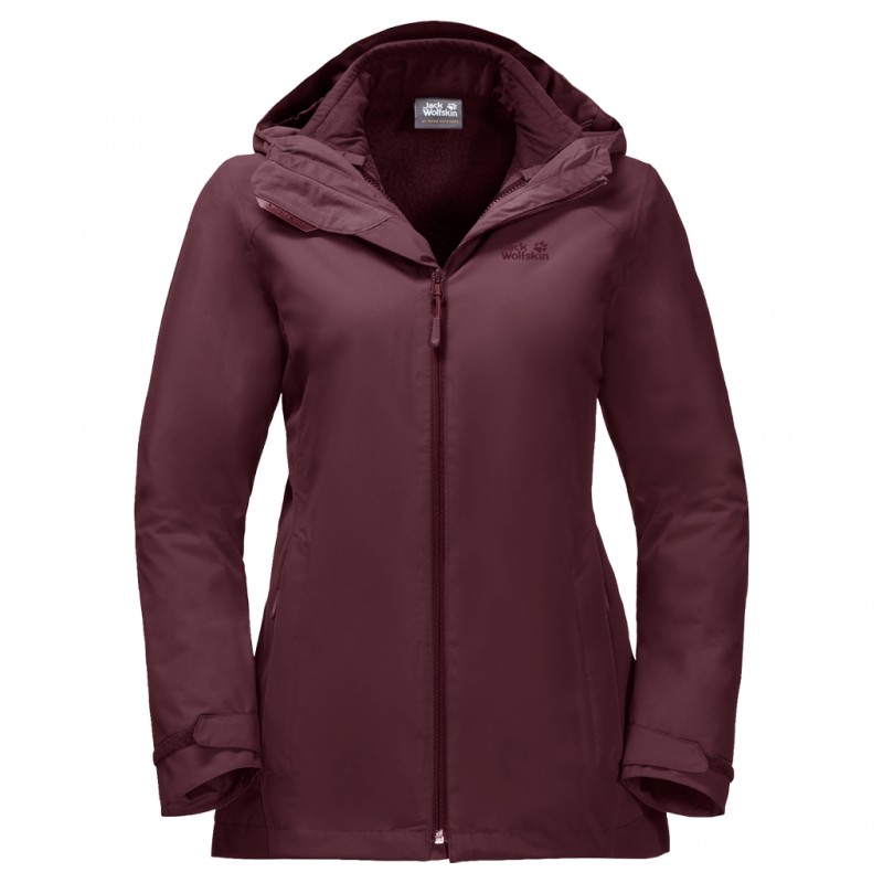 Куртка жіноча Jack Wolfskin NORRLAND 3IN1 W 1110911-2740