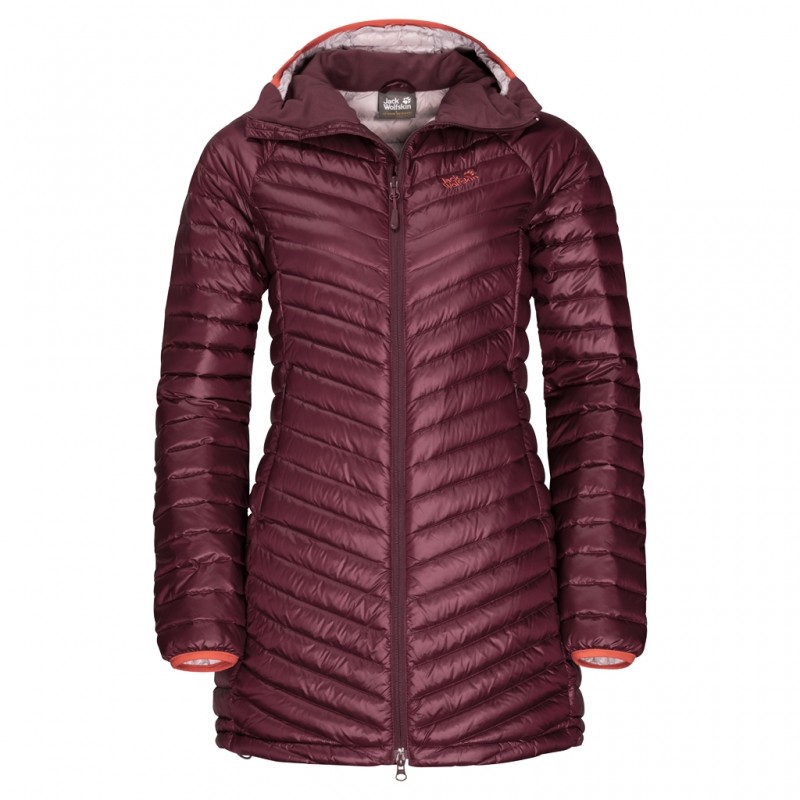 Пуховик женский Jack Wolfskin ATMOSPHERE COAT W 1204691-2740