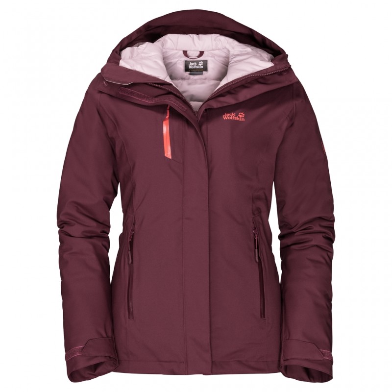 Пуховик жіночий Jack Wolfskin TROPOSPHERE JACKET W 1111601-2740
