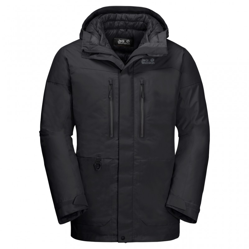 Пуховик мужской Jack Wolfskin NORTH ICE PARKA M 1111681-6000