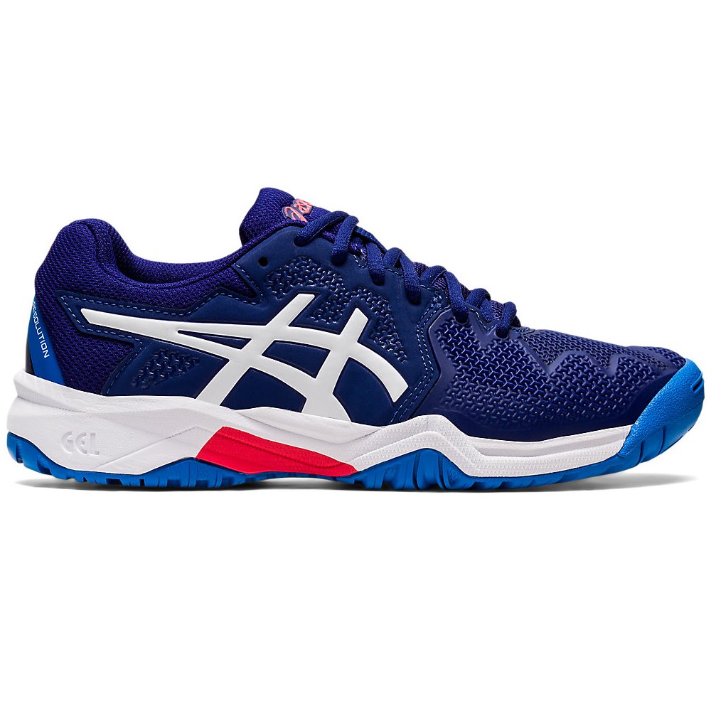 Дитячі кросівки для тенісу Asics GEL-RESOLUTION 8 GS 1044A018-405
