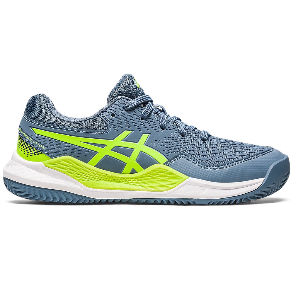 Дитячі кросівки для тенісу Asics GEL-RESOLUTION 9 GS CLAY 1044A068-400