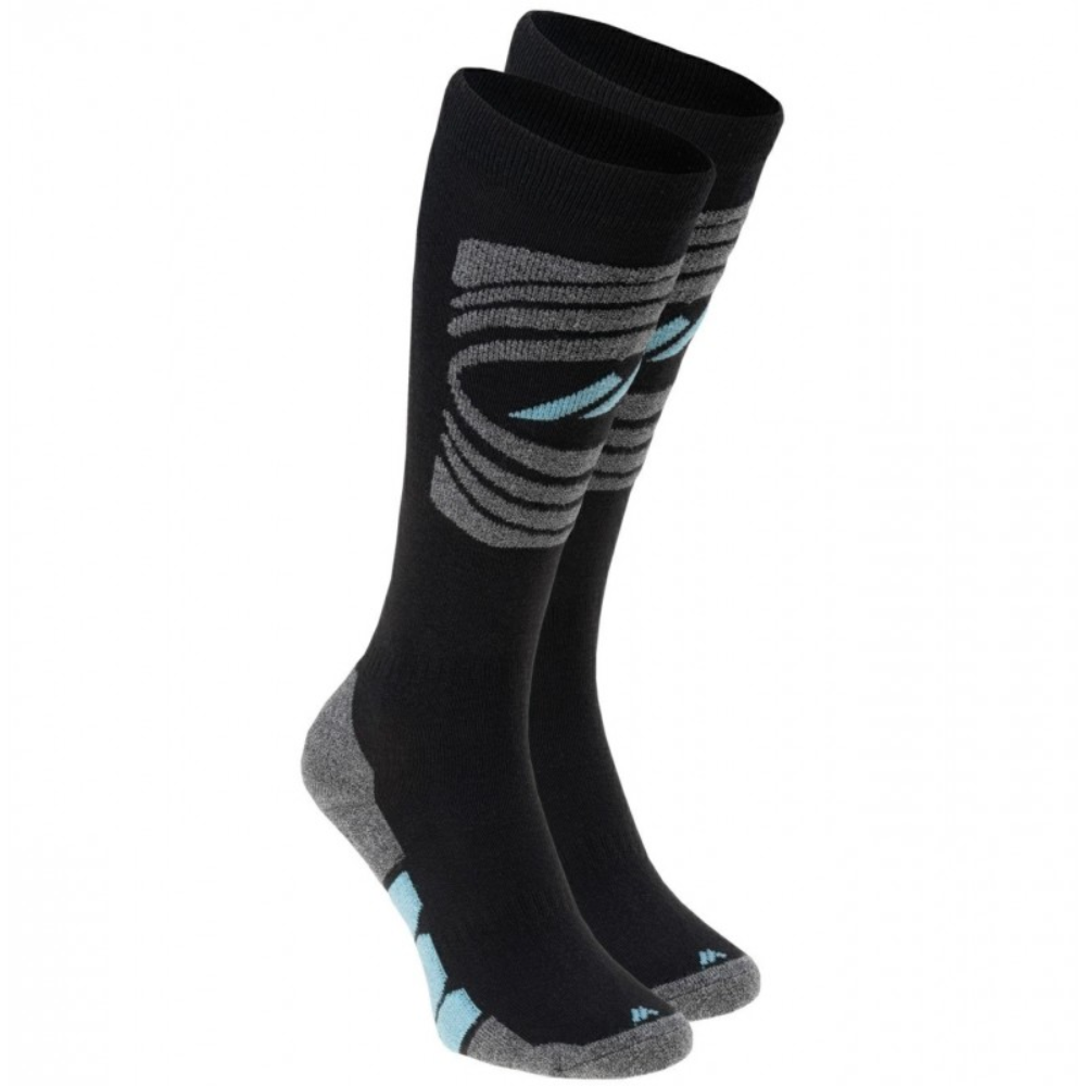 Жіночі гірськолижні шкарпетки Martes LADY LANCHE II-BLK/GR MEL/A BL