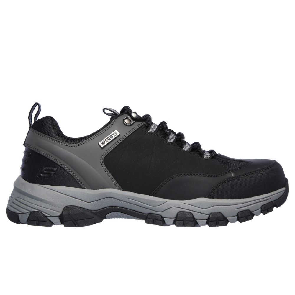 Чоловічі повсякденні кросівки Skechers Relaxed Fit: Selmen – Helson 66282 BLK