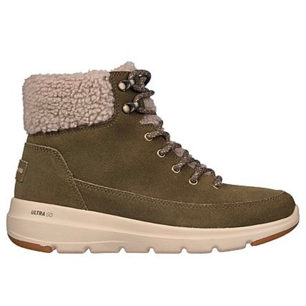Жіночі черевики Skechers Glacial Ultra - Woodlands 16677 OLV