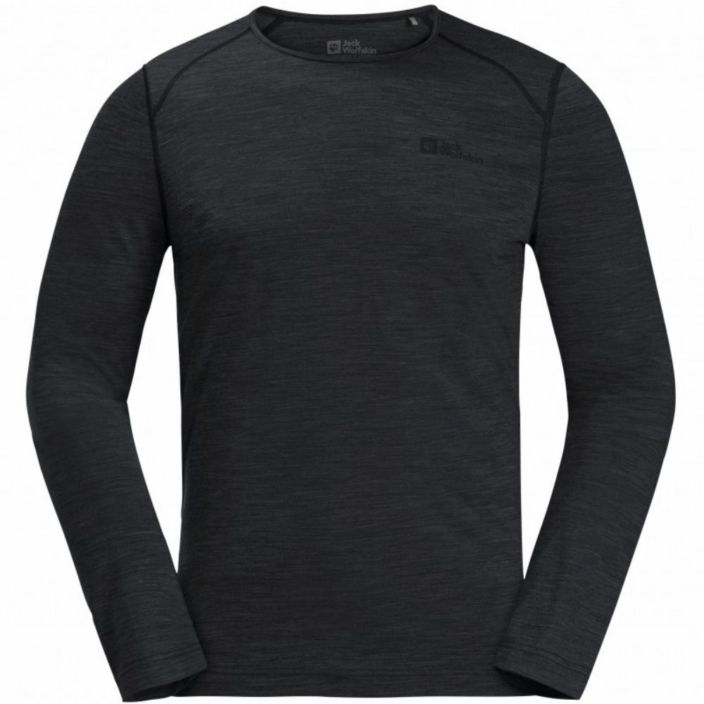 Чоловіча фуфайка Jack Wolfskin KAMMWEG L/S M 1809461_6350