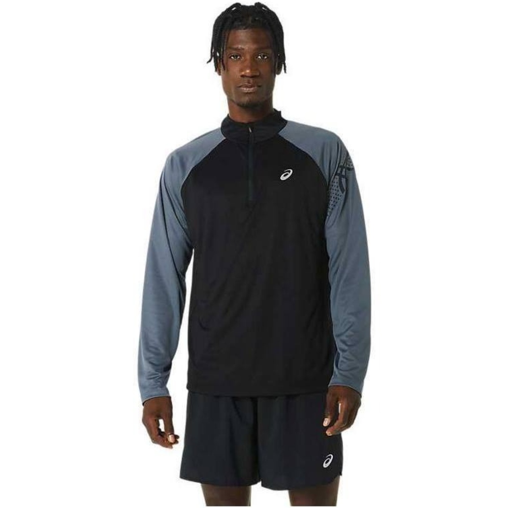 Чоловічий лонгслів Asics ICON LS 1/2 ZIP 2011C732-001