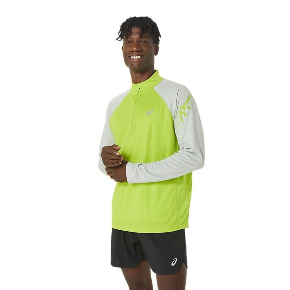 Чоловічий лонгслів Asics ICON LS 1/2 ZIP 2011C732-302