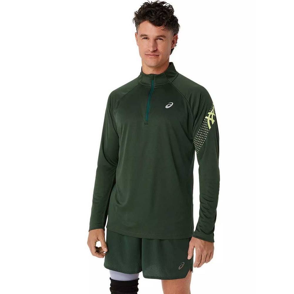 Чоловічий лонгслів Asics ICON LS 1/2 ZIP 2011C732-304