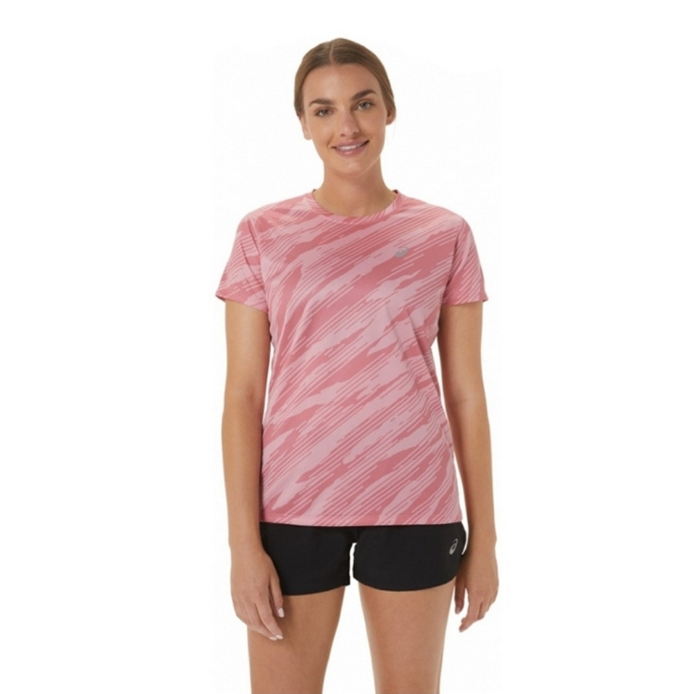 Жіноча спортивна футболка Asics CORE ALL OVER PRINT SS TOP 2012C646-705