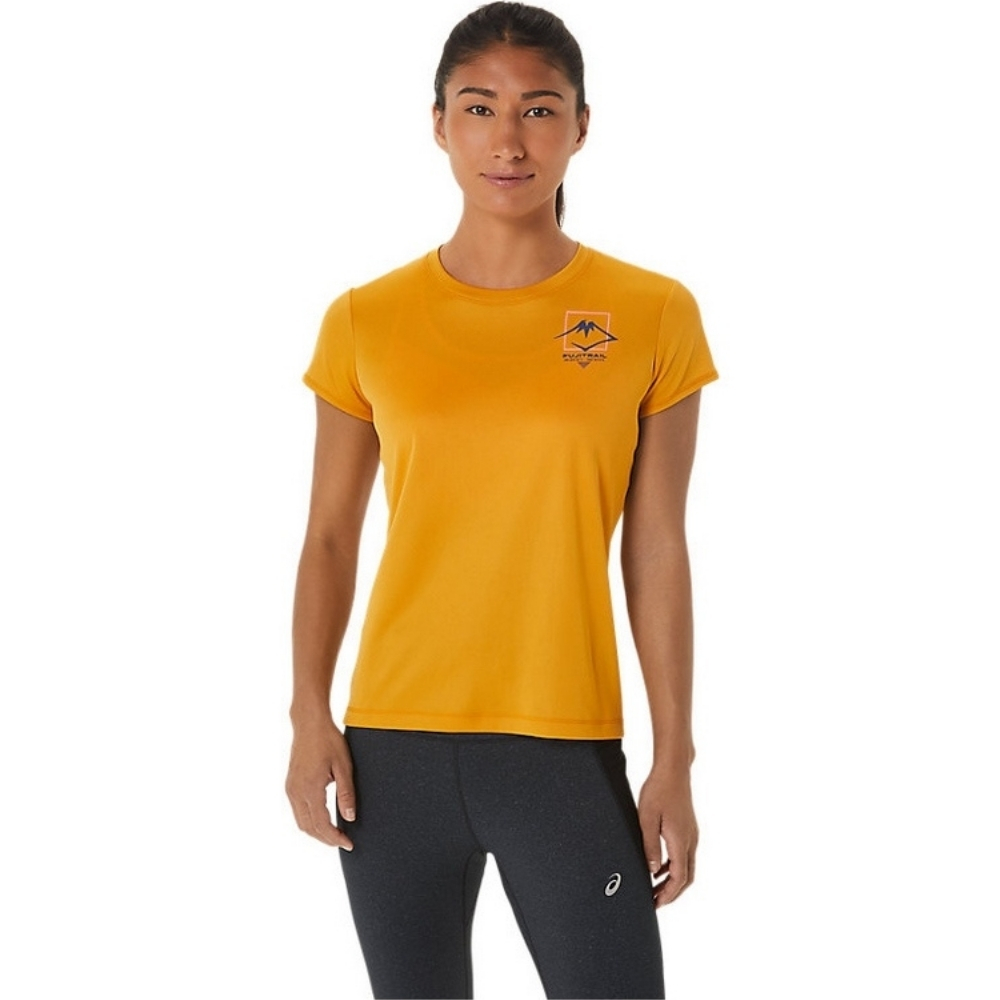 Жіноча спортивна футболка Asics FUJITRAIL LOGO SS TOP 2012C395-801