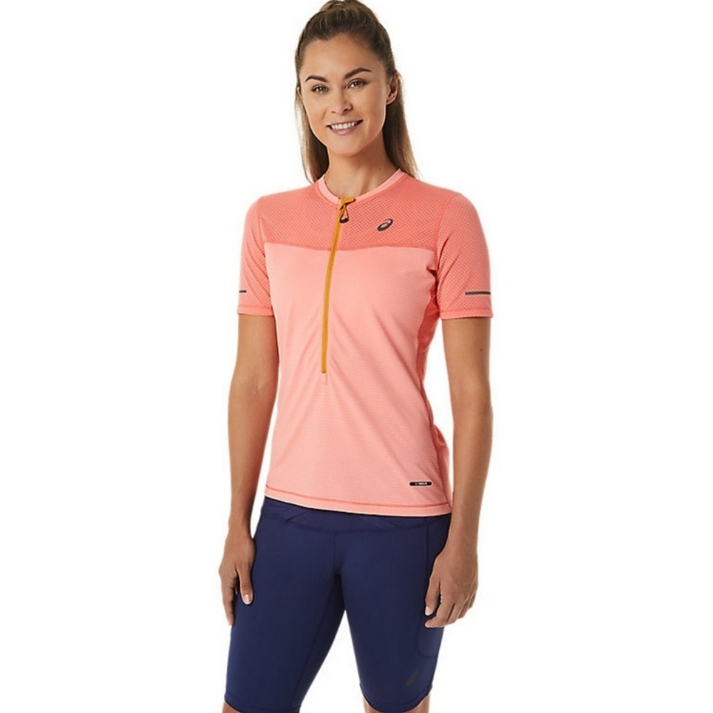 Жіноча спортивна футболка Asics FUJITRAIL SS TOP 2012C721-700