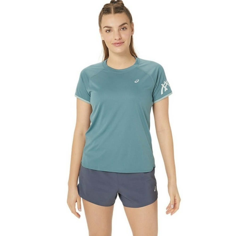 Жіноча спортивна футболка Asics ICON SS TOP 2012C741-400