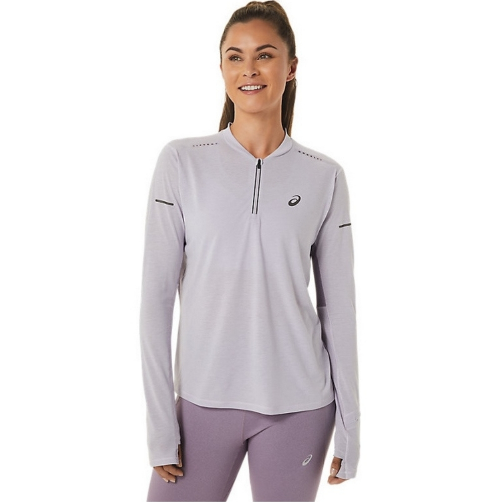 Жіночий лонгслів Asics METARUN 1/2 ZIP LS TOP 2012C738-501