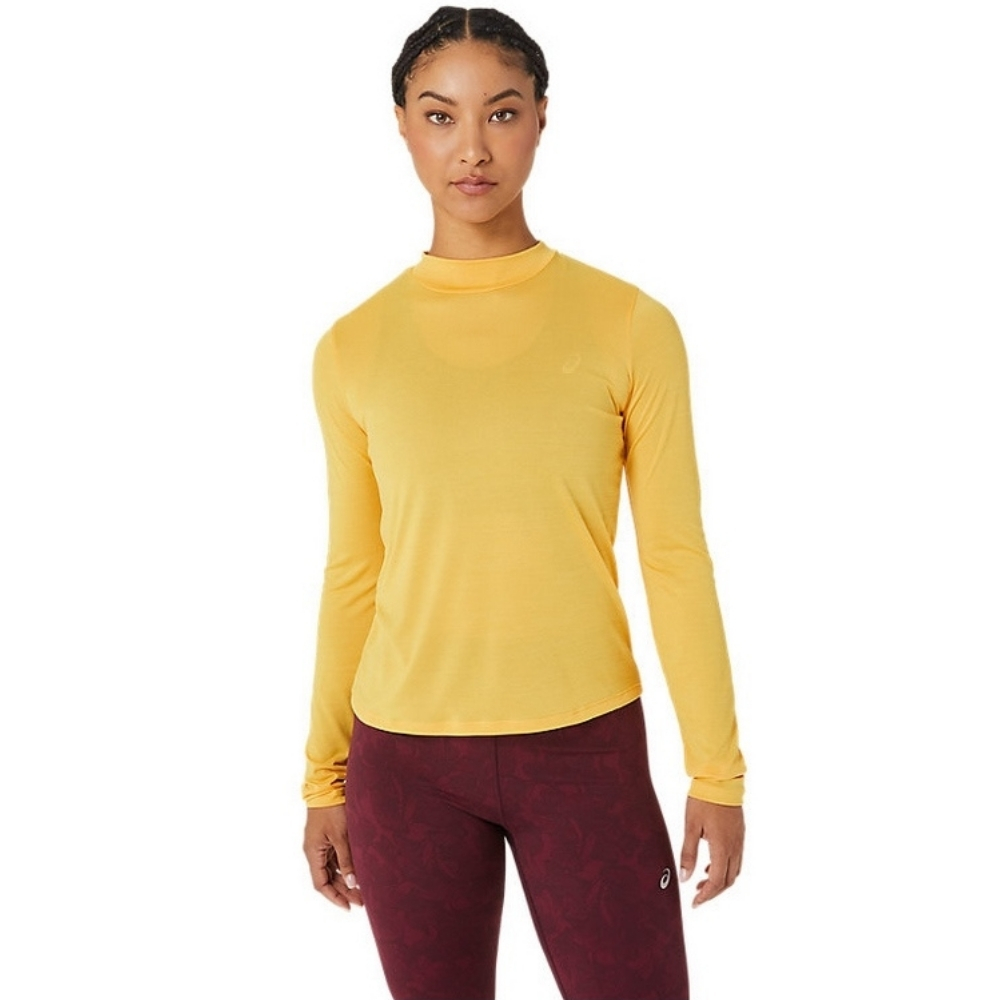 Жіночий лонгслів Asics RUNKOYO MOCK NECK LS TOP 2012C389-750
