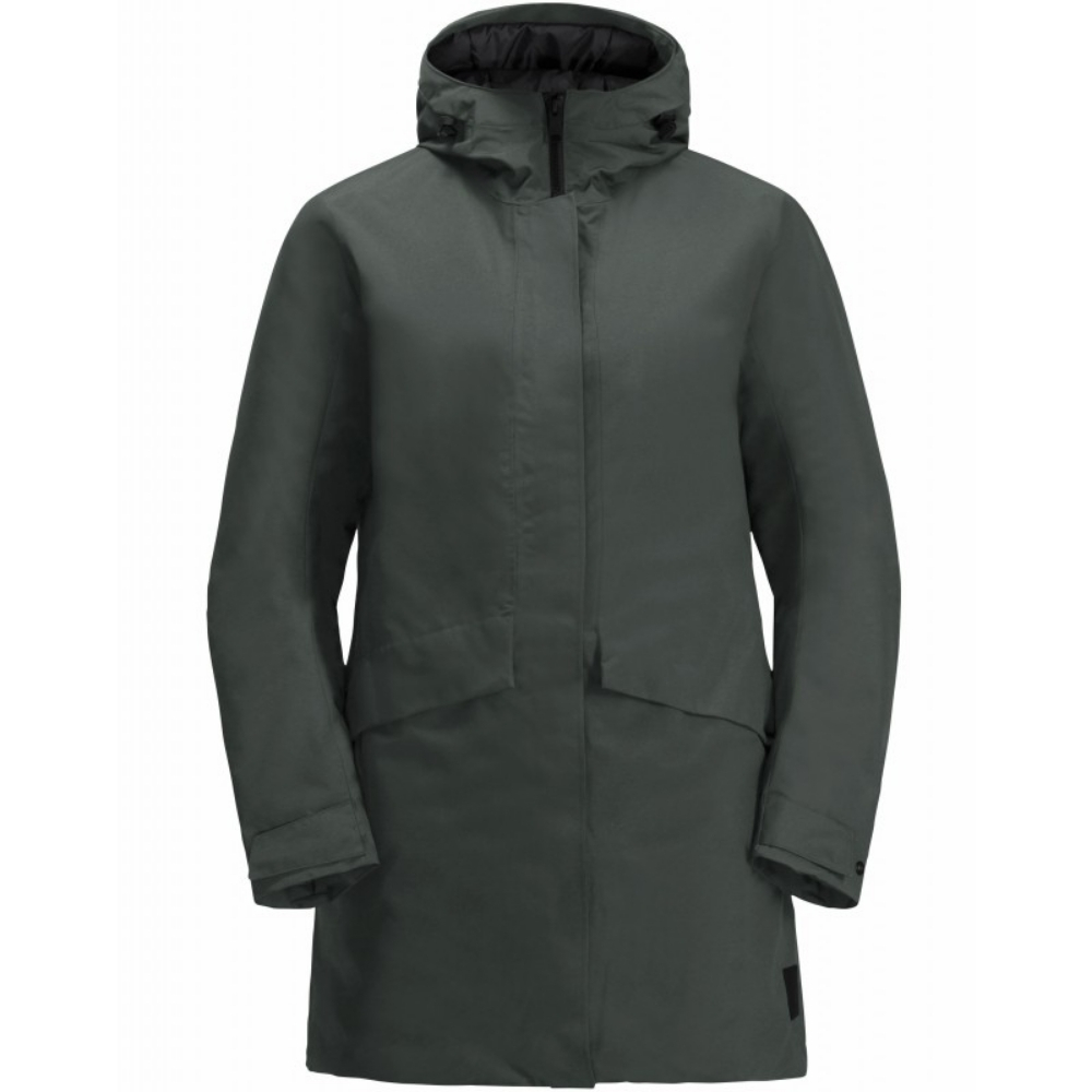 Жіноче напівпальто Jack Wolfskin TEMPELHOF COAT W 1116151_4136