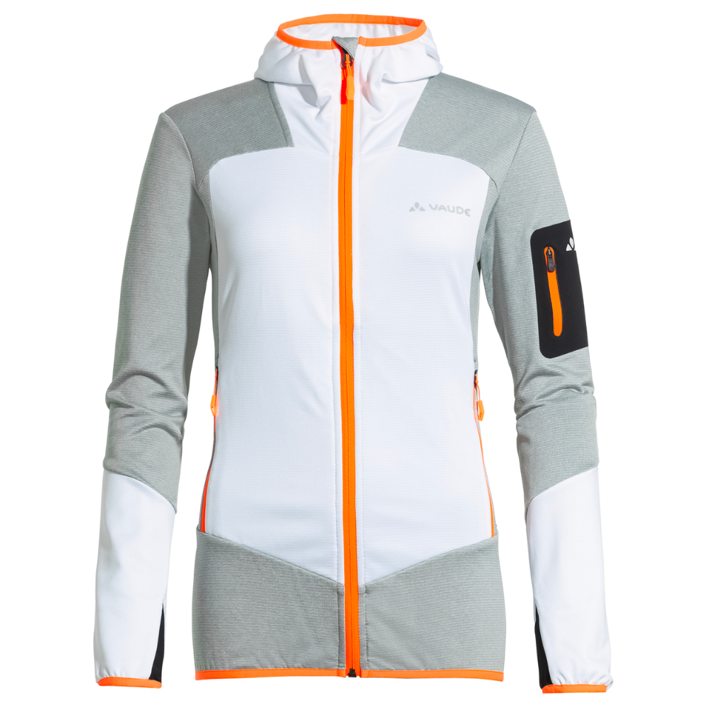 Жіночий фліс VAUDE Wo Monviso Fleece Jacket VPW10053-GREY